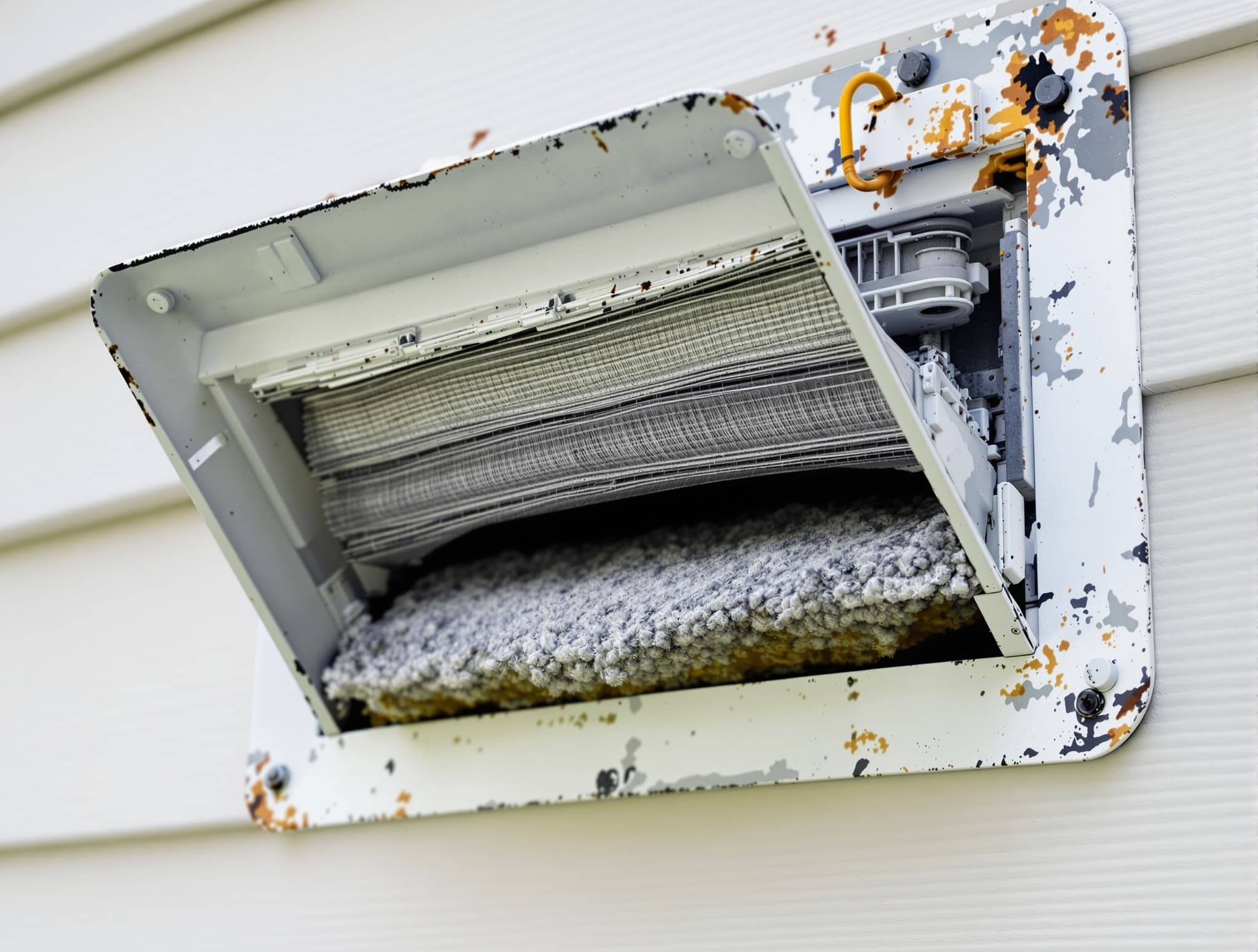 Dryer Vent Cleaning before